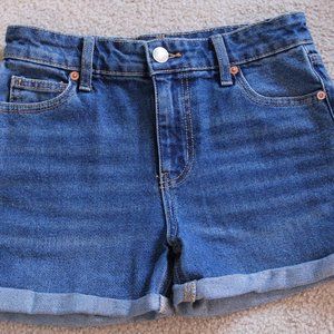 Juniors denim shorts